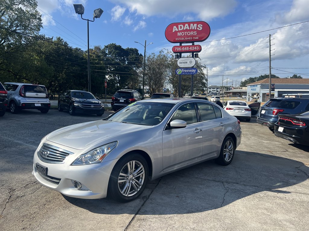 2013 INFINITI G Sedan